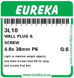 3L10 - Wall Plug & Screw -3L10_label_T
